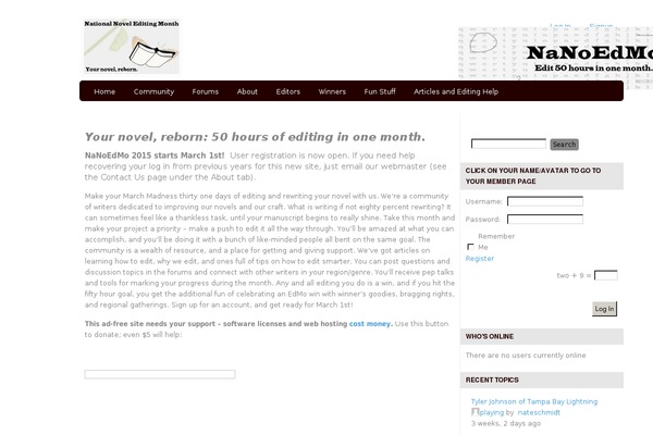 Custom Community theme site design template sample