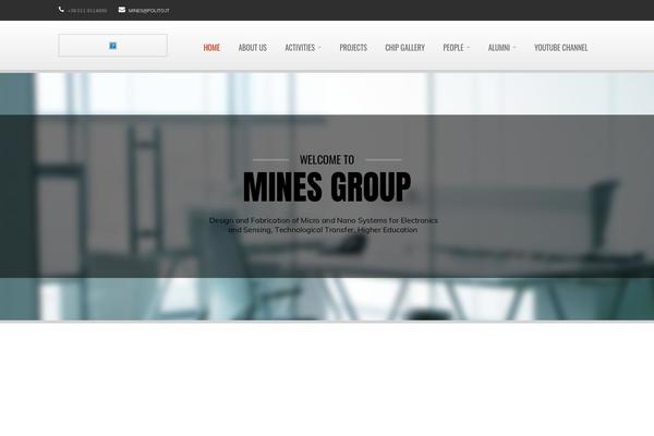 Stability theme site design template sample