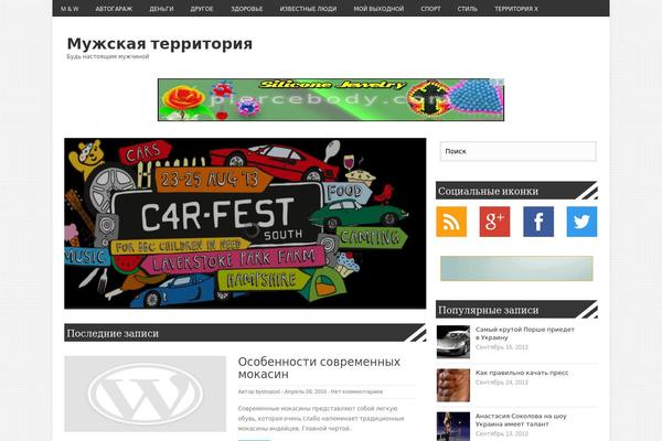 BresponZive theme site design template sample