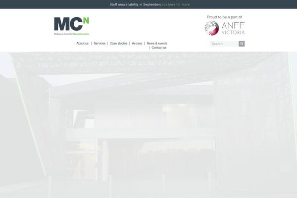 Nano theme site design template sample