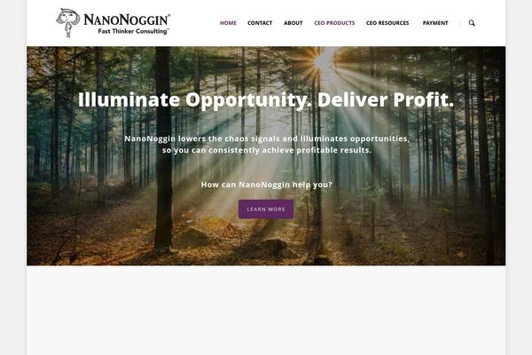 Site using Salient-portfolio plugin