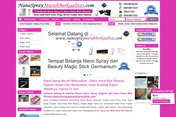 nanospraymurahberkualitas.com site used Nano