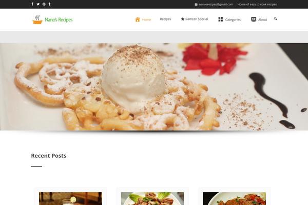 Dikka theme site design template sample