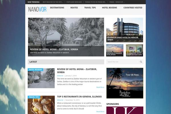 Point theme site design template sample