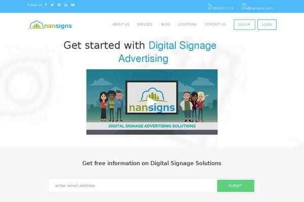 nansigns.com site used Seo-company-parent