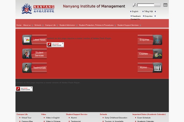 Site using Menu Icons plugin