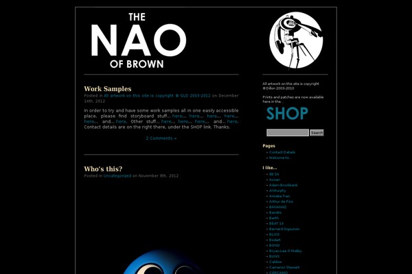 Black-LetterHead theme site design template sample