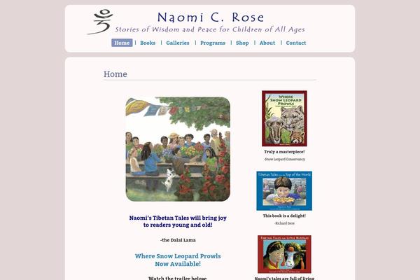 Twentythirteen Child theme site design template sample
