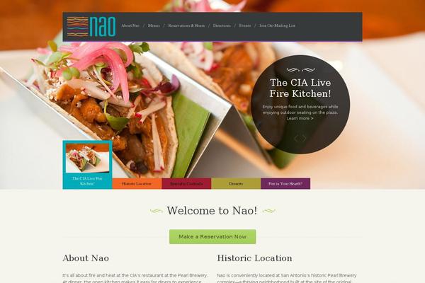 Site using Accordion-Wp plugin