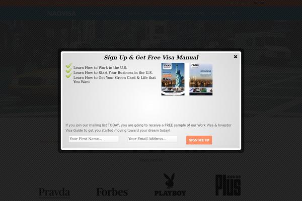 Site using Clifton's Lightbox plugin