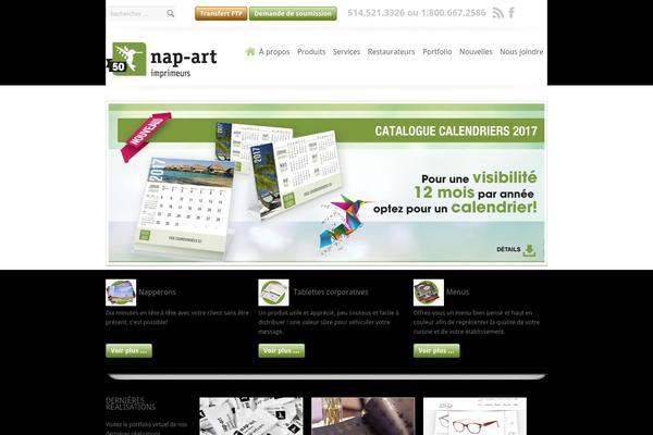 Athena theme site design template sample