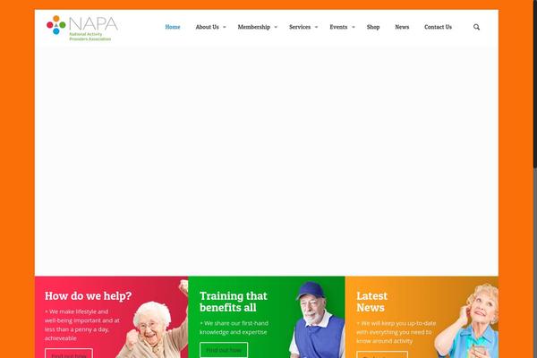 Vellum theme site design template sample