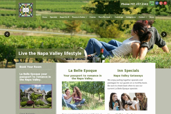 The Place theme site design template sample