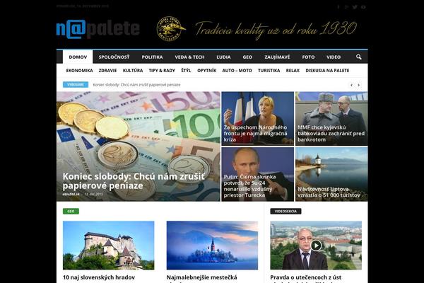 NewsMag theme site design template sample