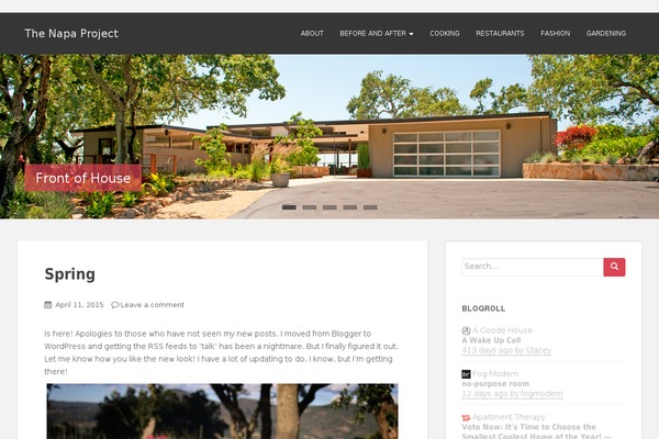 Site using WP Social Blogroll plugin