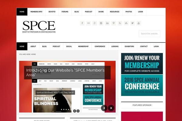 napce.org site used Nineteen-blog