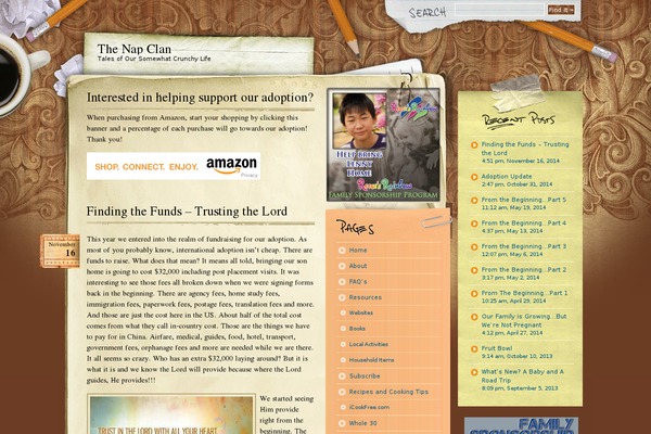 Desktop-chaos theme site design template sample