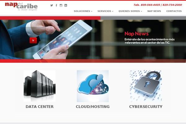 napdelcaribe.net.do site used Customizr Pro