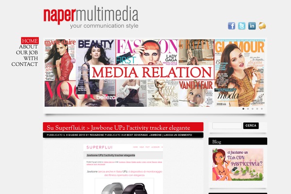 Site using Minimag-toolkit plugin