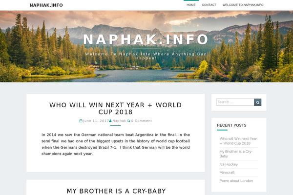 Nisarg theme site design template sample