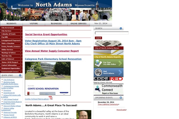 Twenty Thirteen theme site design template sample