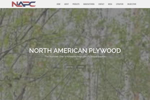 North theme site design template sample