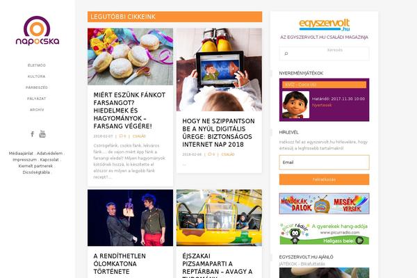 Flow theme site design template sample