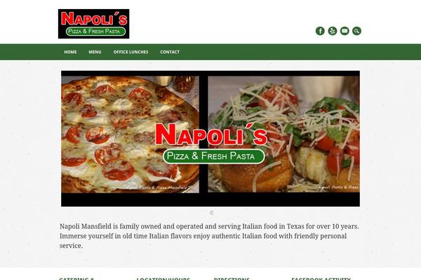 Restaurateur theme site design template sample