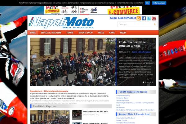 Megamag theme site design template sample