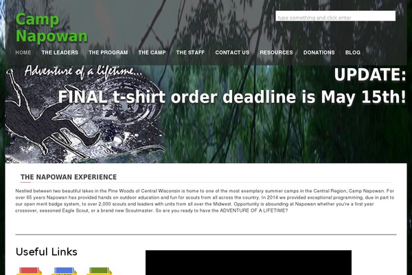 Site using Full Page/ Full width Background Slider plugin