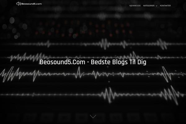 Site using Gabfire Widget Pack plugin
