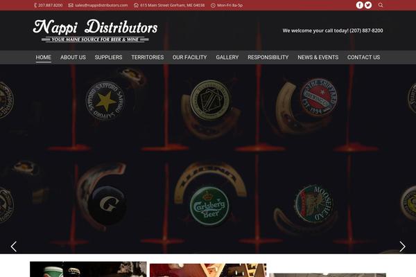 nappidistributors.com site used Dt-the7-nappi