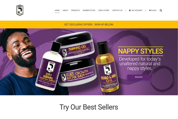 The-core-child theme site design template sample