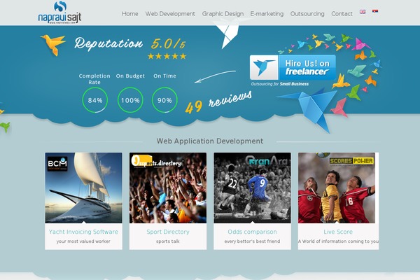 Cleanr theme site design template sample