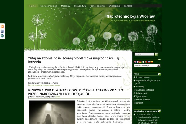 Green-light theme site design template sample