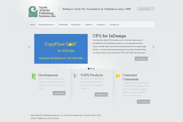Minimal theme site design template sample