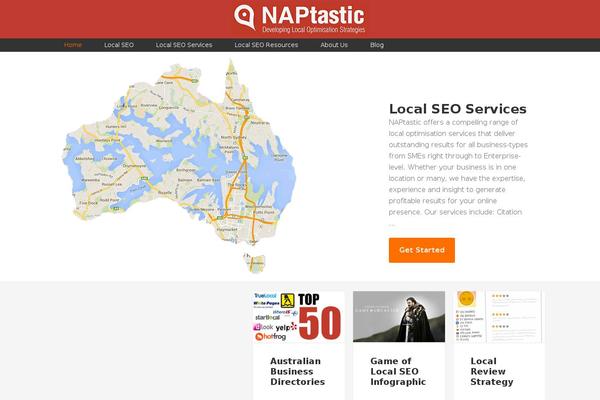 Enterprise Pro theme site design template sample