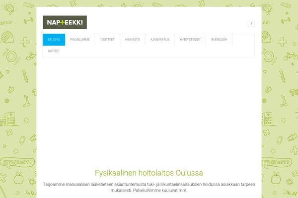MediCure theme site design template sample
