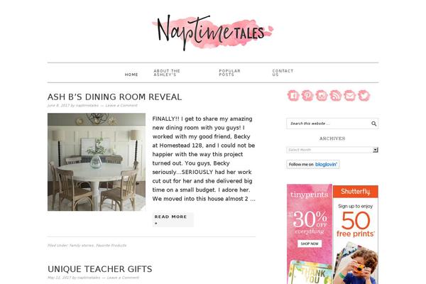 Foodie Pro theme site design template sample