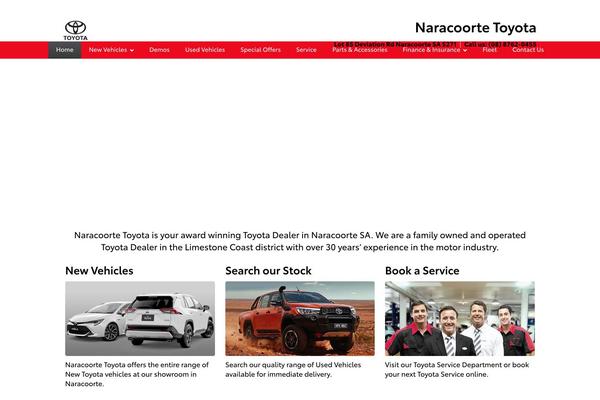 Site using Supercarousel plugin