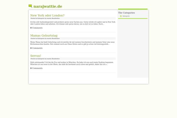 Aalglatt theme site design template sample