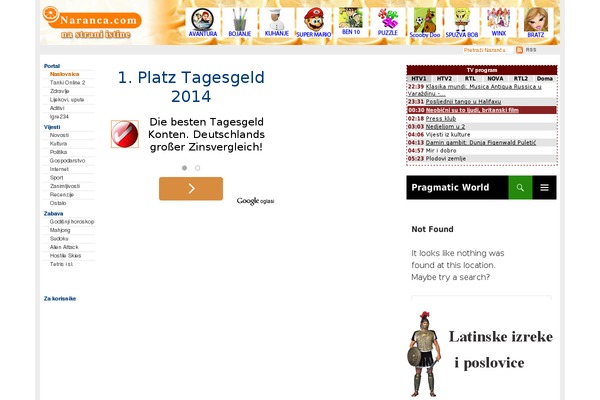 naranca.com site used Gregor_games