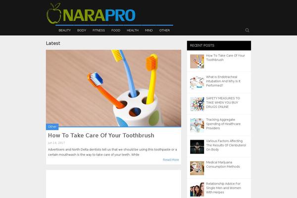 MagXP theme theme site design template sample