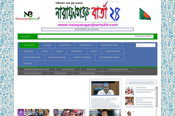 Site using WP Social Sharing plugin