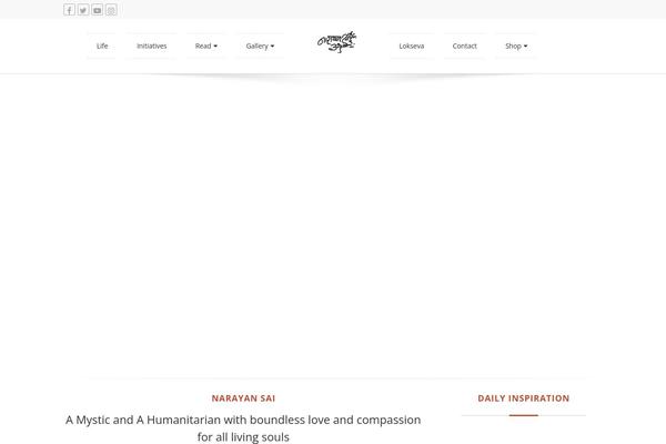 Inspired theme site design template sample