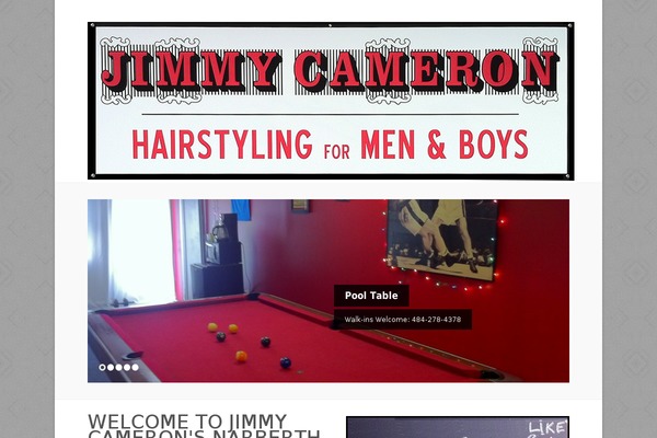 narberthbarber.com site used Refined-wp