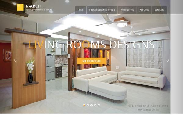 Meris theme site design template sample