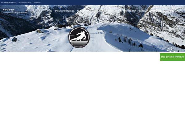 Layers theme site design template sample