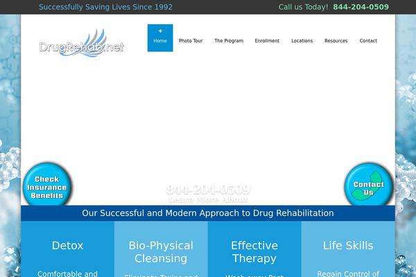 Clinico theme site design template sample