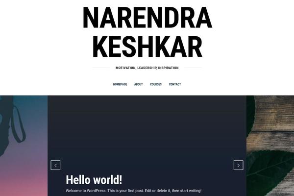 Knight theme site design template sample